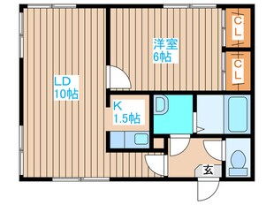 フォ－ライフ３２の物件間取画像